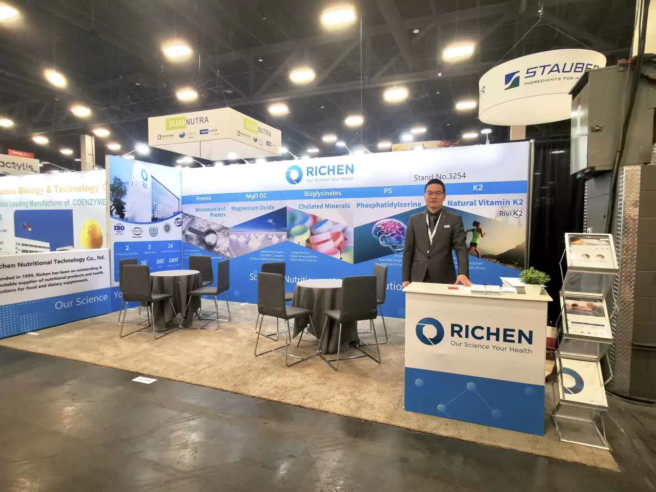 Richen Made a Brilliant Appearance at SupplySide West 2023 with Star Products and Solutions