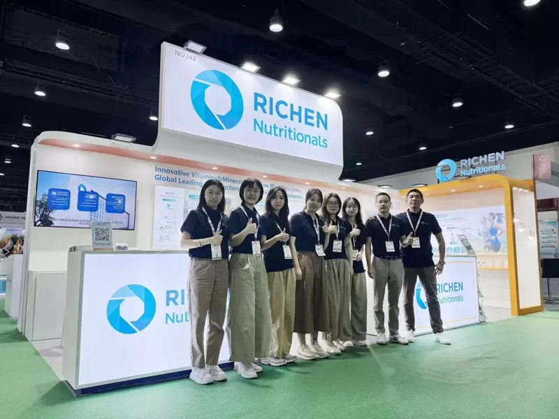 Richen Showcases Vitamin & Mineral Nutrition Innovations at Vitafoods Asia 2025