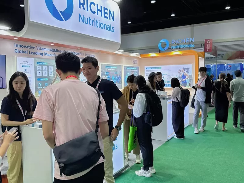 Richen Showcases Vitamin & Mineral Nutrition Innovations at Vitafoods Asia 2025